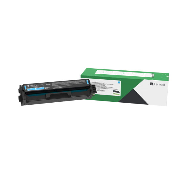 Lexmark Cyan Return Program Toner Cartridge (1500 Yield) (C3210C0)