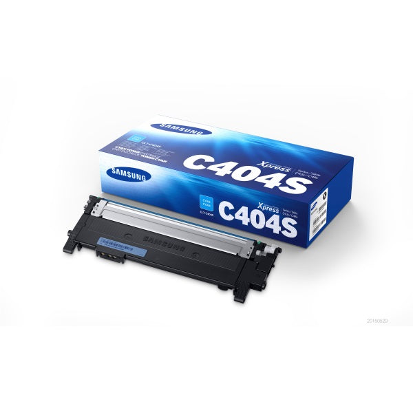 Samsung (CLT-C404S/XAA) Cyan Toner Cartridge (1000 Yield)