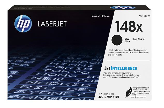 HP 148X (W1480X) Black Original LaserJet Toner Cartridge (9500 Yield ...